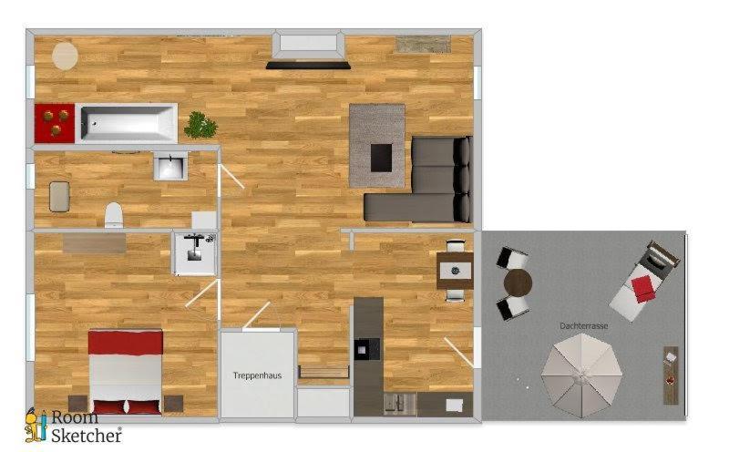 Apartmán HarMonie Penthouse In Blankenburg Blankenburg  Exteriér fotografie